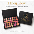 Helen Glow
Blush • Contour • Highlight Palette